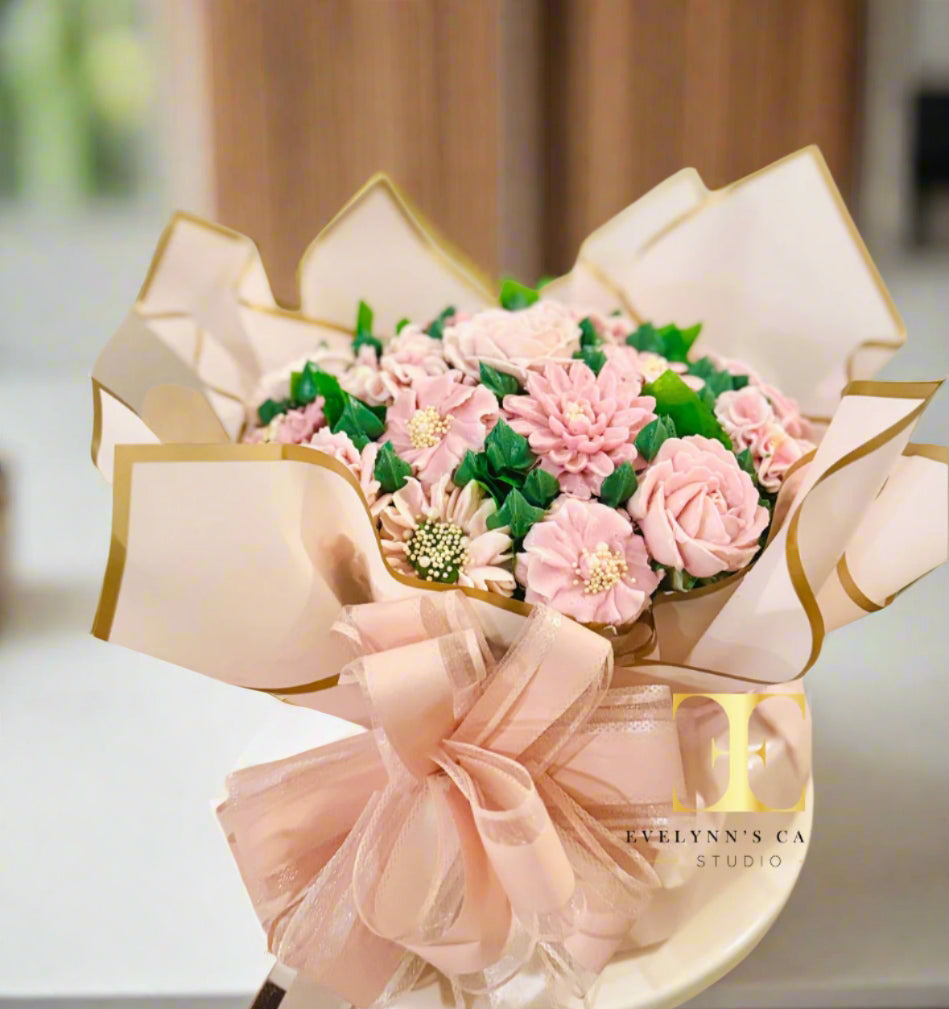 The Diamond Bouquet Collection "MINI" By Evelynn’s Cakes For 19 Mini Cupcakes