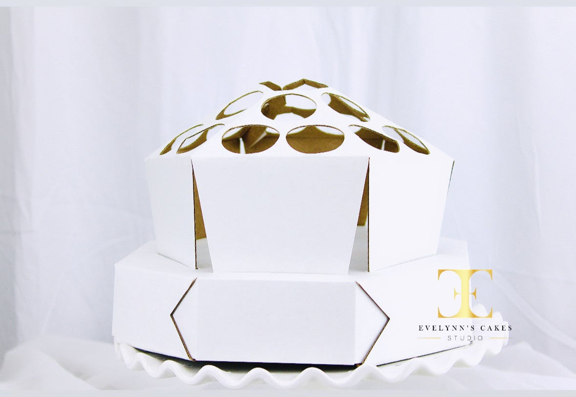 The Diamond Bouquet Collection "MINI" By Evelynn’s Cakes For 19 Mini Cupcakes